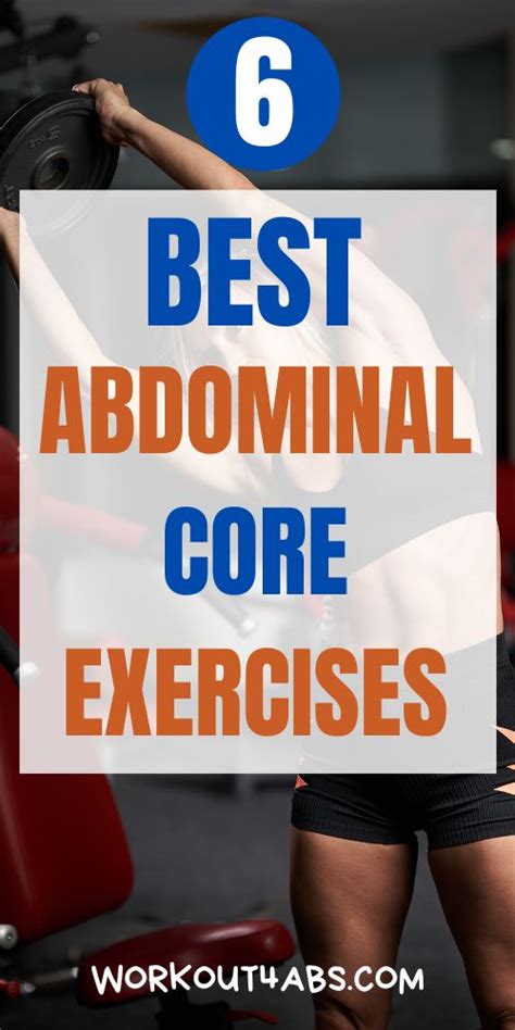 Abdominal Core Exercises - Workout4Abs