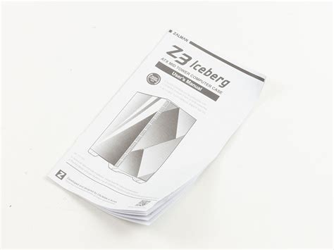 Zalman Z3 Iceberg Review - Packaging & Contents | TechPowerUp
