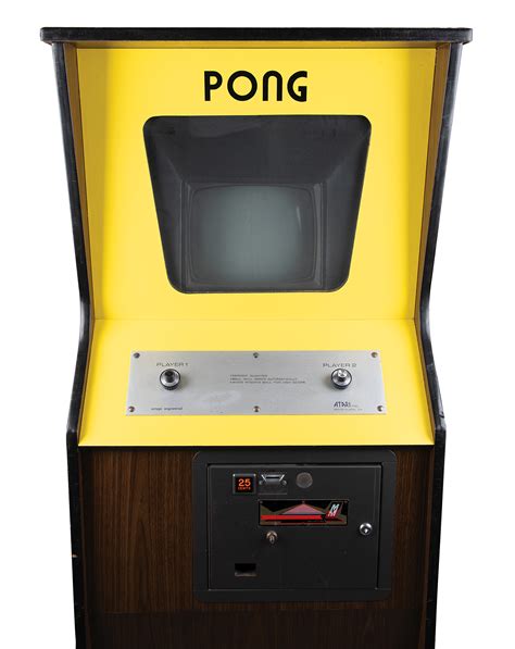 Atari Pong Arcade Video Game Rr Auction