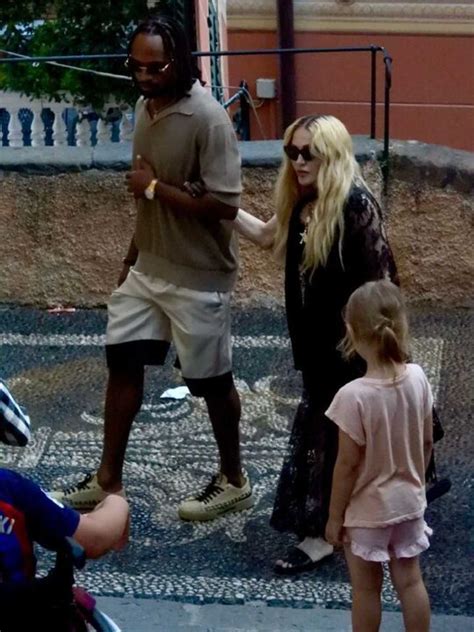 Madonna 66 Quietly Splits From Boyfriend Akeem Morris 28 Over Same