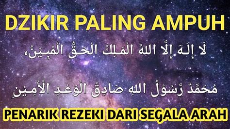 Dzikir Pagi Minggu Zikir Pembuka Pintu Rezeki Dzikir Pagi Sesuai