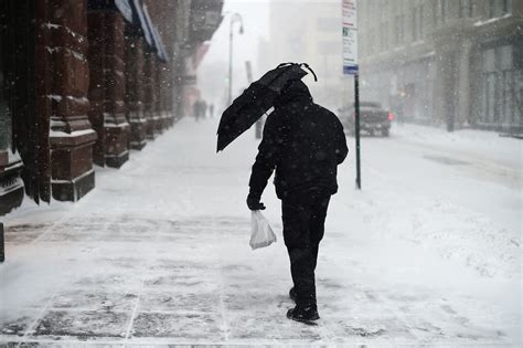 Nyc Weather Forecast 7 Inches Of Snow Possible As Storm Nears New York City Ny Patch