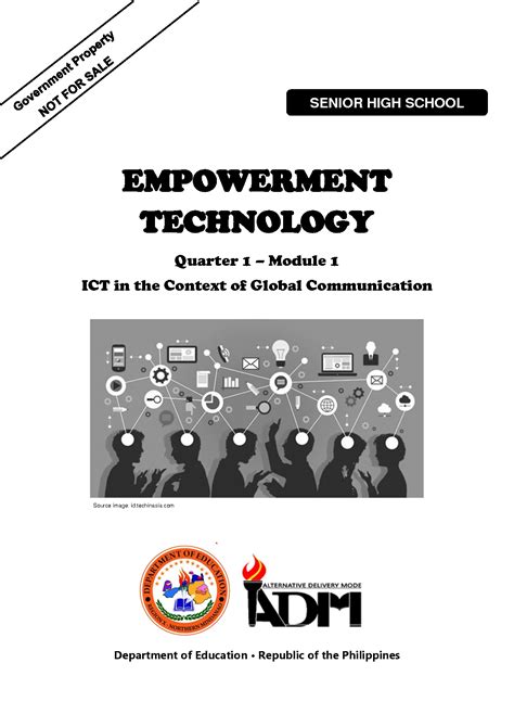 SOLUTION Empowerment Technology Mod1 Ict In The Context Of Global