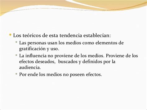 Efectos De Los Medios De Comunicación