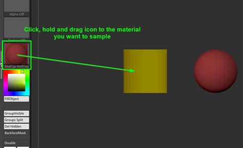 How Do I Check The Material Of A Subtool Zbrushcentral