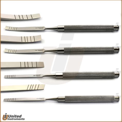 Dental Bone Splitting Ridge Expansion Chisels Implant Periosteal