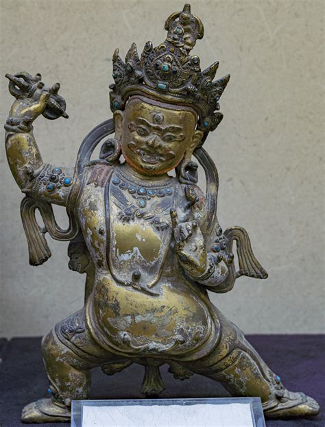 Vajrapani 17th Century Buddhist Art Gallery Northern Himalayan Section