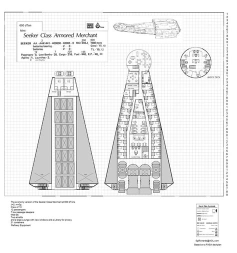 Economy Sleeker Class Merchant J M G In Traveller Rpg