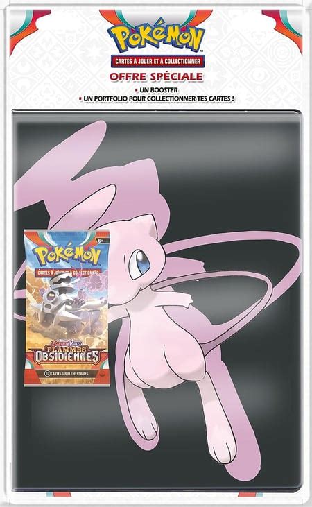 Pack Portfolio Booster Pokémon Ecarlate Et Violet Flammes