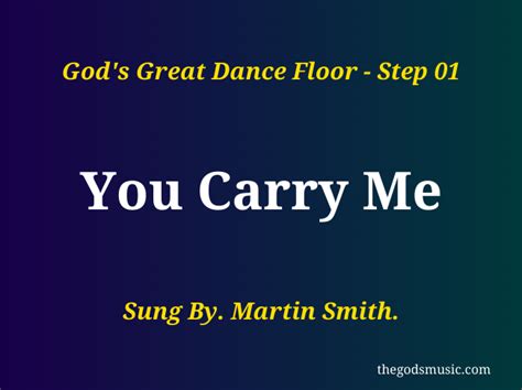 You Carry Me Christian Song Lyrics