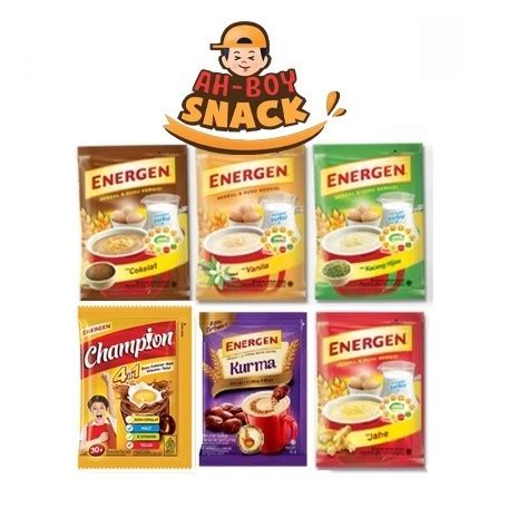 Jual Energen Sereal Renceng Sachet Sachet X Gram Gram