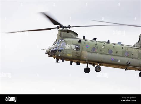 Boeing Ch 47d Chinook Heavy Lift Helicopter Of The Royal Air Force