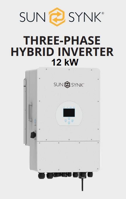 Sunsynk Kw Phase Hybrid Solar Inverter Dongle Sg Lp