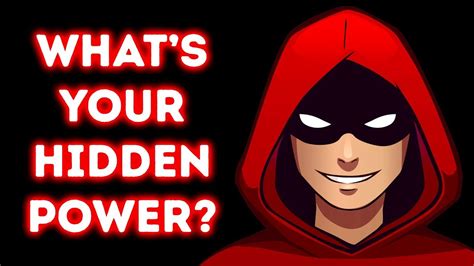 What S Your Hidden Power A True Simple Personality Test Youtube