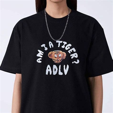 Áo Phông Acmé De La Vie Adlv Tiger Teddy Bear Doll Collage Short