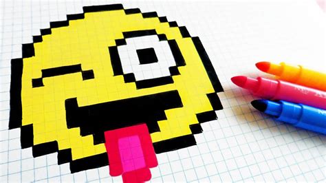 Pixel Art Smiley Pixel Art