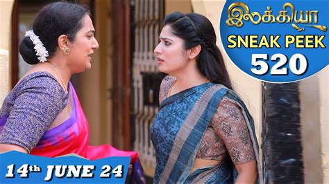 Ilakkiya Serial EP 520 Sneak Peek 14th June 2024 Shambhavy