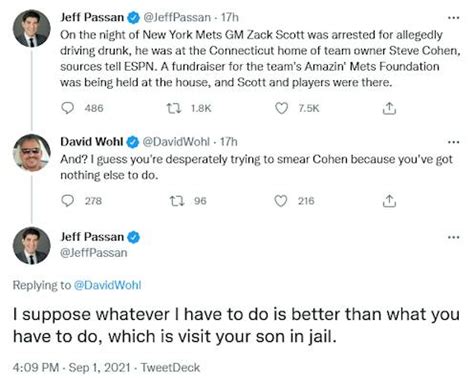 Everyone Loves This Jeff Passan Tweet Taking Down Jacob Wohl's Dad