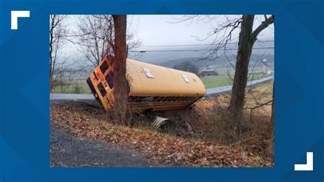 Mifflin County school bus crash blamed on black ice | fox43.com