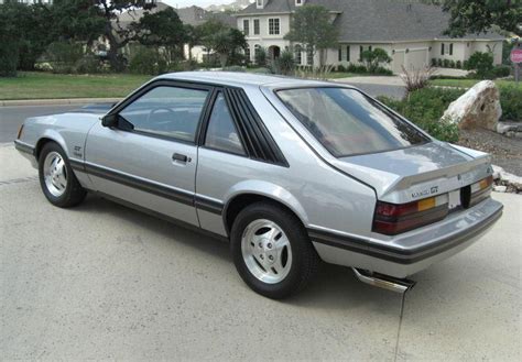 Silver 1983 Ford Mustang Gt Hatchback Photo Detail