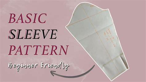 Diy Easiest Way To Draft A Basic Sleeve How To Draft A Basic Sleeve