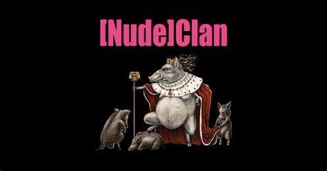 Nude Clan Season Logo Nude Clan Sticker TeePublic