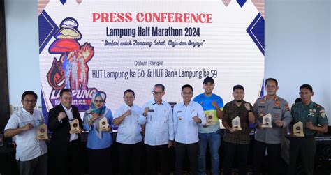 Sekdaprov Fahrizal Luncurkan Lampung Half Marathon Pendaftaran Secara