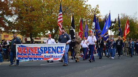 Folsom Veterans Day Detours To Get Around The Parade Route