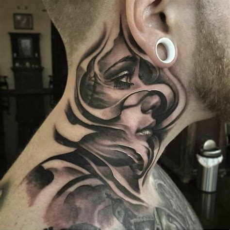 Inspira Es De Tatuagem Masculina Para O Pesco O Neck Tattoo