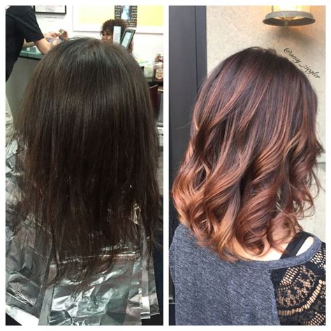 Beforeandafter Handpainted Balayage By Amy Ziegler Versatilestrands Askforamy Hair Long Hair