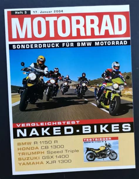 Bmw Motorrad Sonderdruck Vergleichstest Naked Bikes