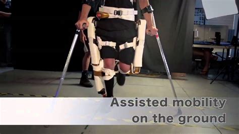 Nasas Exoskeleton For Astronauts And Paraplegic Patients Video Youtube