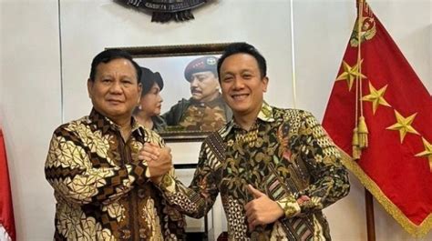 Potret Keakraban Diaz Hendropriyono Ipar Andika Perkasa Dan Prabowo