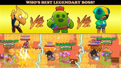 Leon Vs Phoenix Crow Vs Spike In Big Game Whos Best Legendary Boss