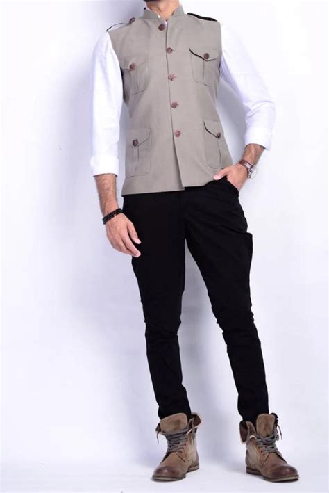 Sleeveless Formal Jackets For Men