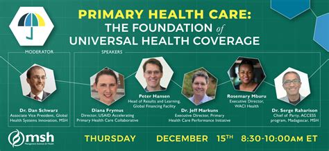 Primary Health Care The Foundation Of Universal Health Coverage