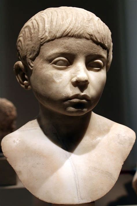 C 100 Ce Portrait Of A Roman Boy Roman Sculpture Roman Art