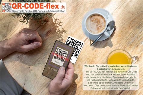 Spezielle QR Codes mit Link Administration für Gastronomie