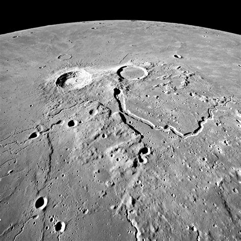 Aristarchus Crater Lunar Reconnaissance Orbiter Camera