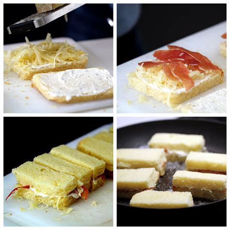 Opskrift på Bikini toast med jamon gruyere og trøffel