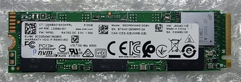 Intel 512GB 660p SSDPEKNW512G8H NVMe Solid State SSD HP Dell Lenovo ...