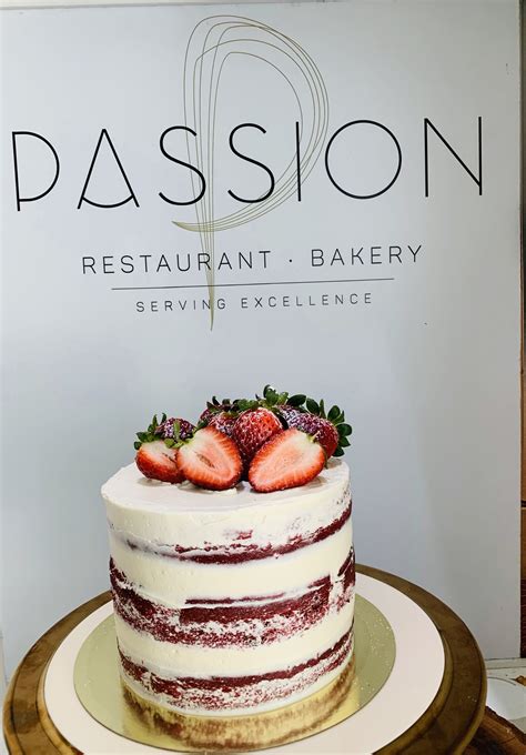 Strawberry Red Velvet Semi Naked Cake