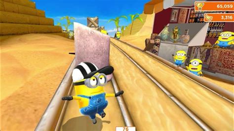 The Pyramids Jump Over Obstacles Despicable Me Minions Rush Youtube