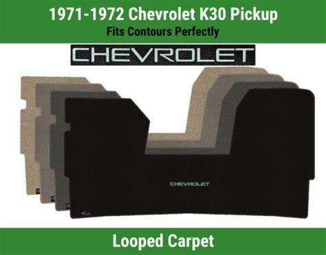 Lloyd Classic Loop Front Mat For Chevy K Pickup W Chevy Silver