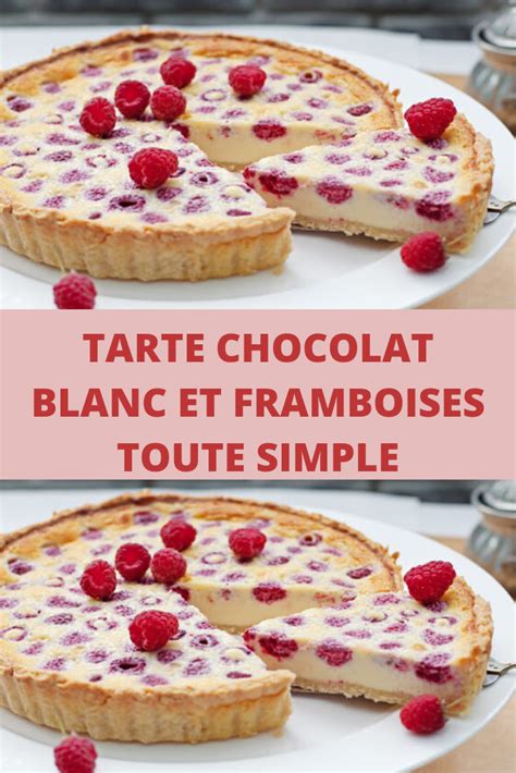 Bavarois Chocolat Blanc Framboise Et Son Croustillant