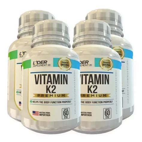 Suplemento en cápsulas Lider Vendas Vitamina K2 Caps 500Mg 60 Cápsulas