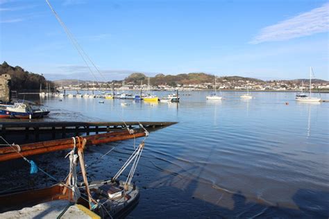 Quayside View Towards Deganwy Richard Hoare Geograph Britain And