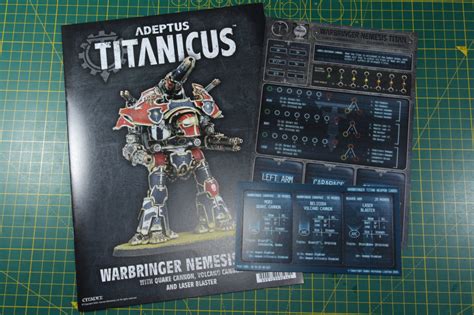 Adeptus Titanicus Nemesis Warbringer Titan With Quake Cannon