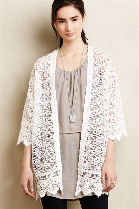 Delina Lace Cardigan Lace Cardigan Womens