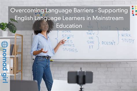 Overcoming Language Barriers Supporting English Language Learners In